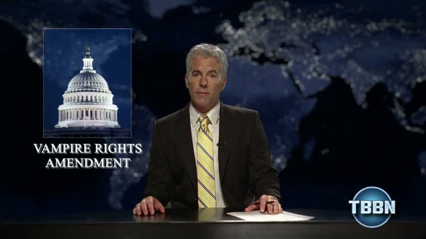 News show about the Vampire Rights Amendment